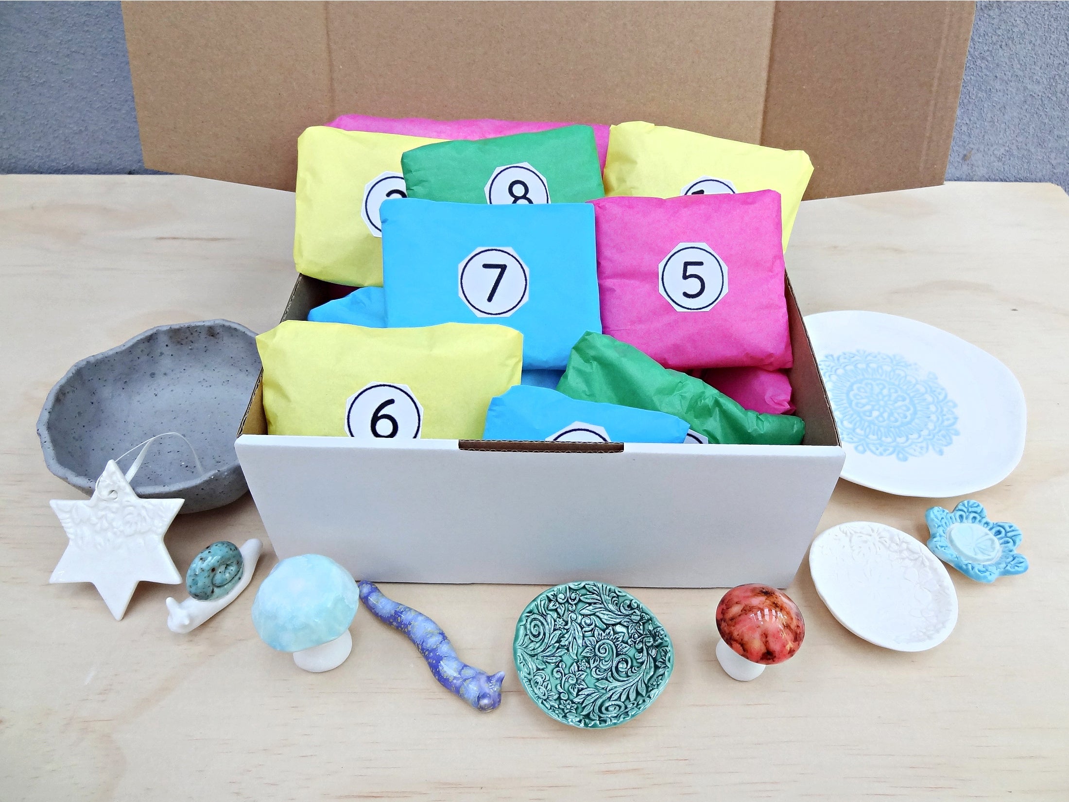Pottery Advent Calendar: 12 Days of Ceramic Surprises