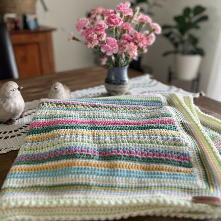 Sweetpea Crochet Blanket