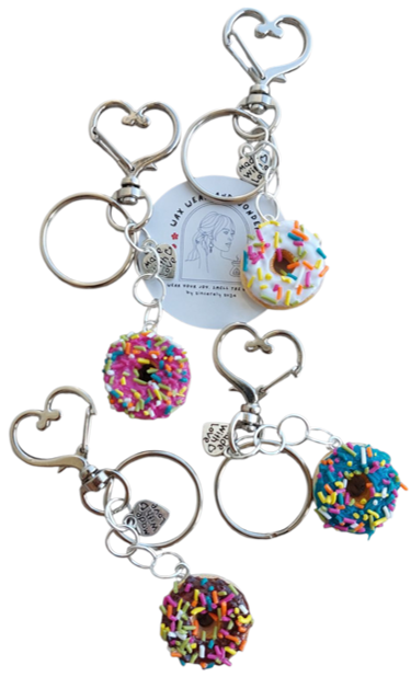 Bag Charms and Key Rings - The Donut Collection