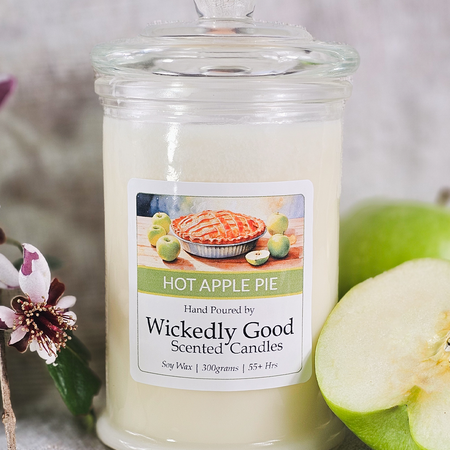 Apple Pie - Soy Wax Candle - Handmade in QLD