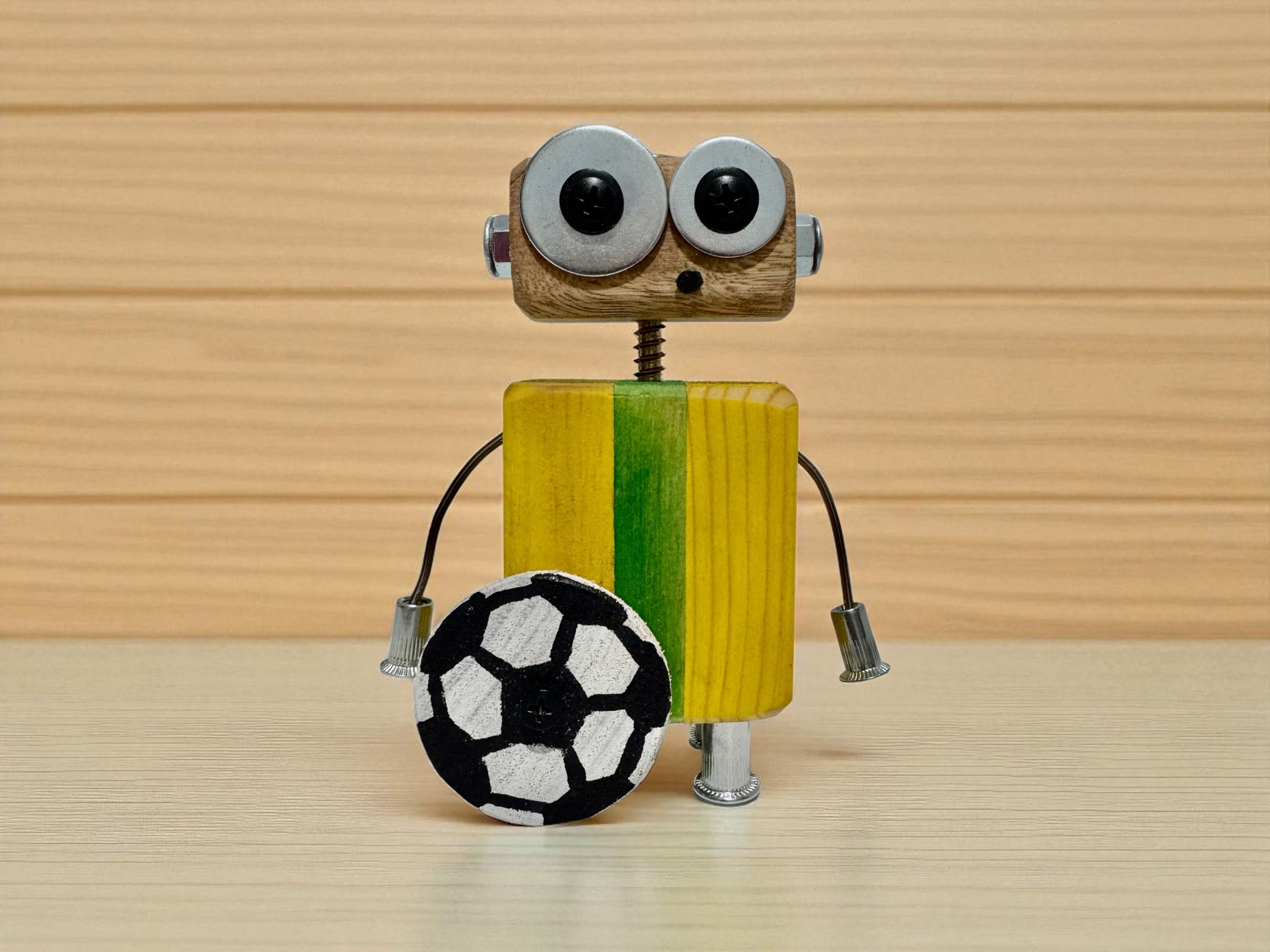 Austin - Wooden Football/Soccer Robot