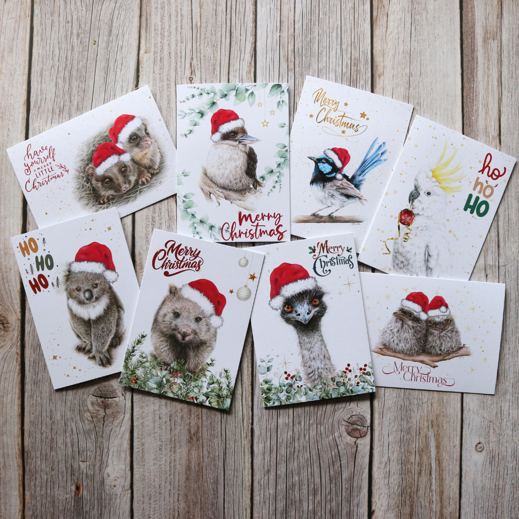 Christmas Card Packs | Australian Wildlife | Eco-friendly