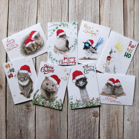 Christmas Cards | Australian Wildlife | Eco-friendly | Singles & Packs