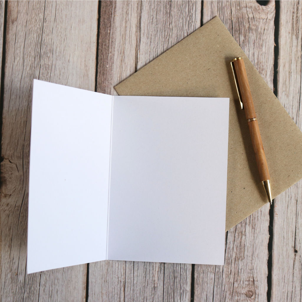 Emu | Blank Greeting Card | Australian Wildlife | Recycled