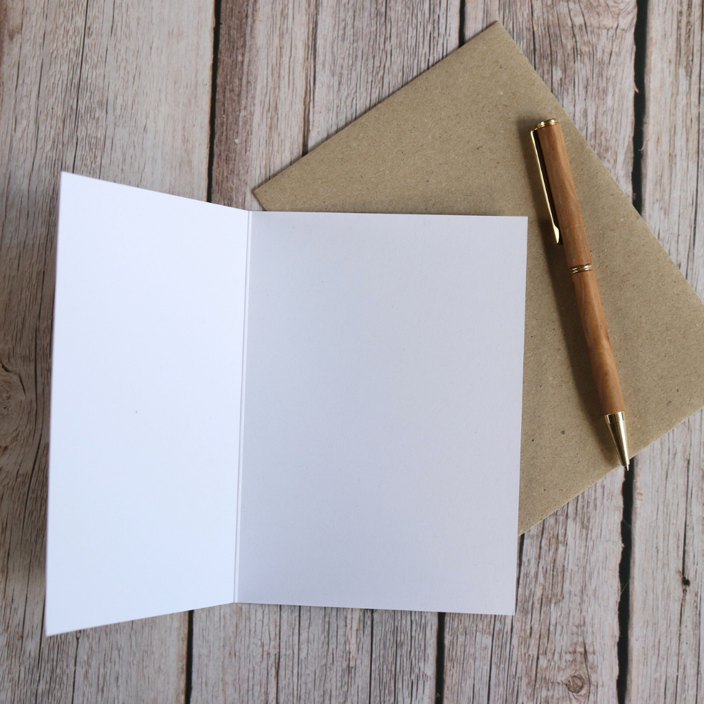 Kookaburra | Blank Greeting Card | Australian Wildlife | Recycled