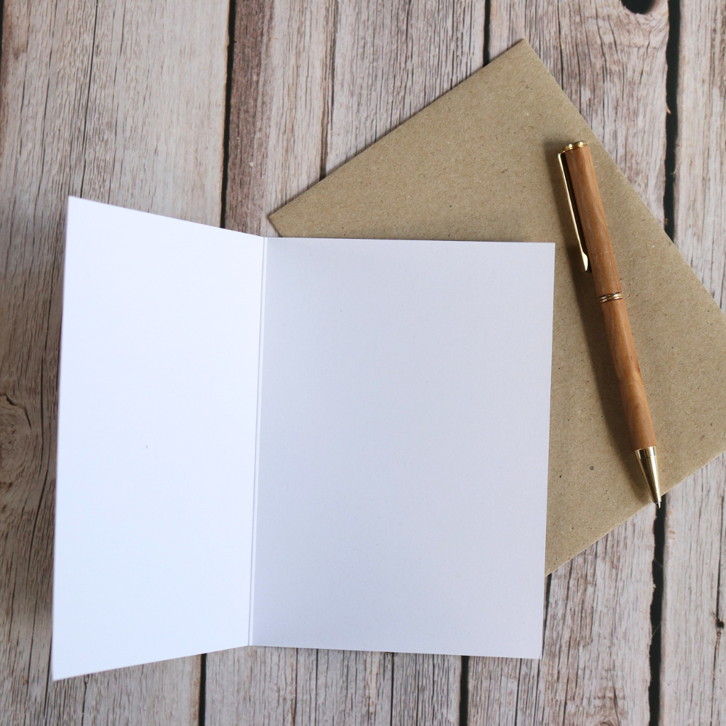 Waratah | Blank Greeting Card | Australian Wildflowers | Recycled