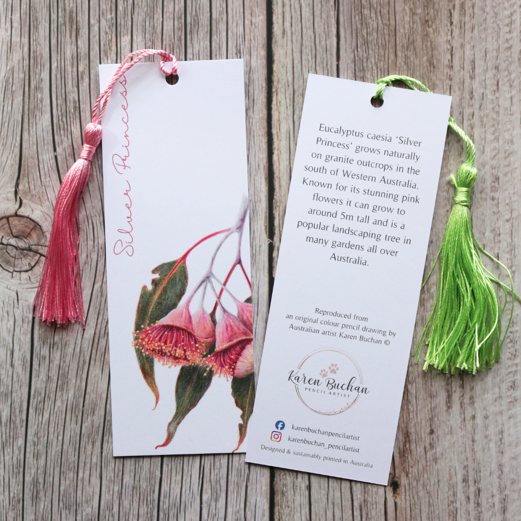 Bookmarks | Australian Wildlife and Flowers | Recycled