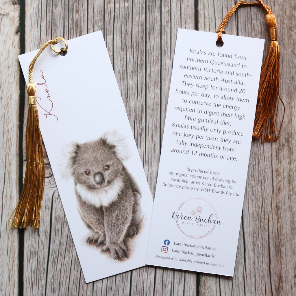 Bookmarks | Australian Wildlife and Flowers | Recycled