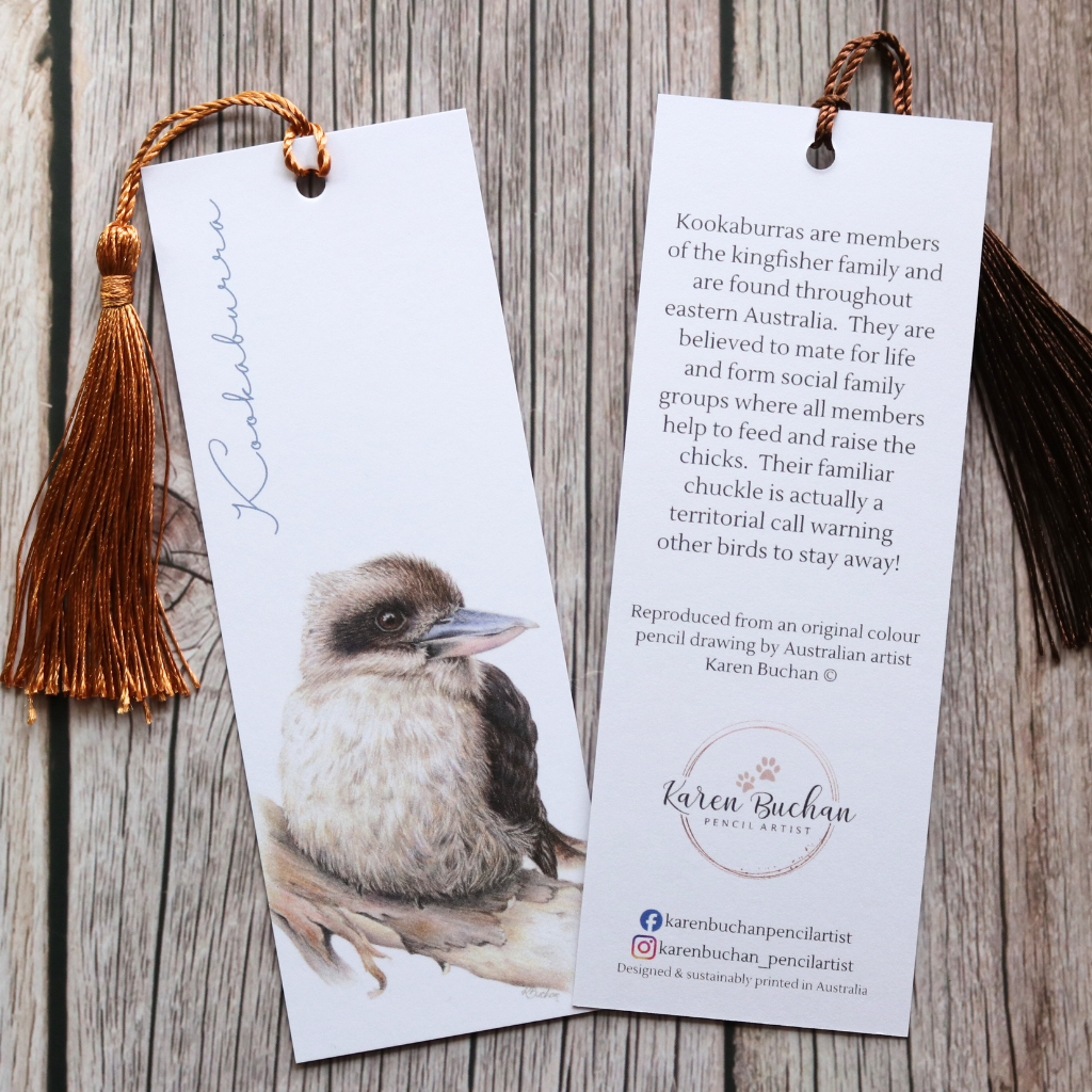 Bookmarks | Australian Wildlife and Flowers | Recycled