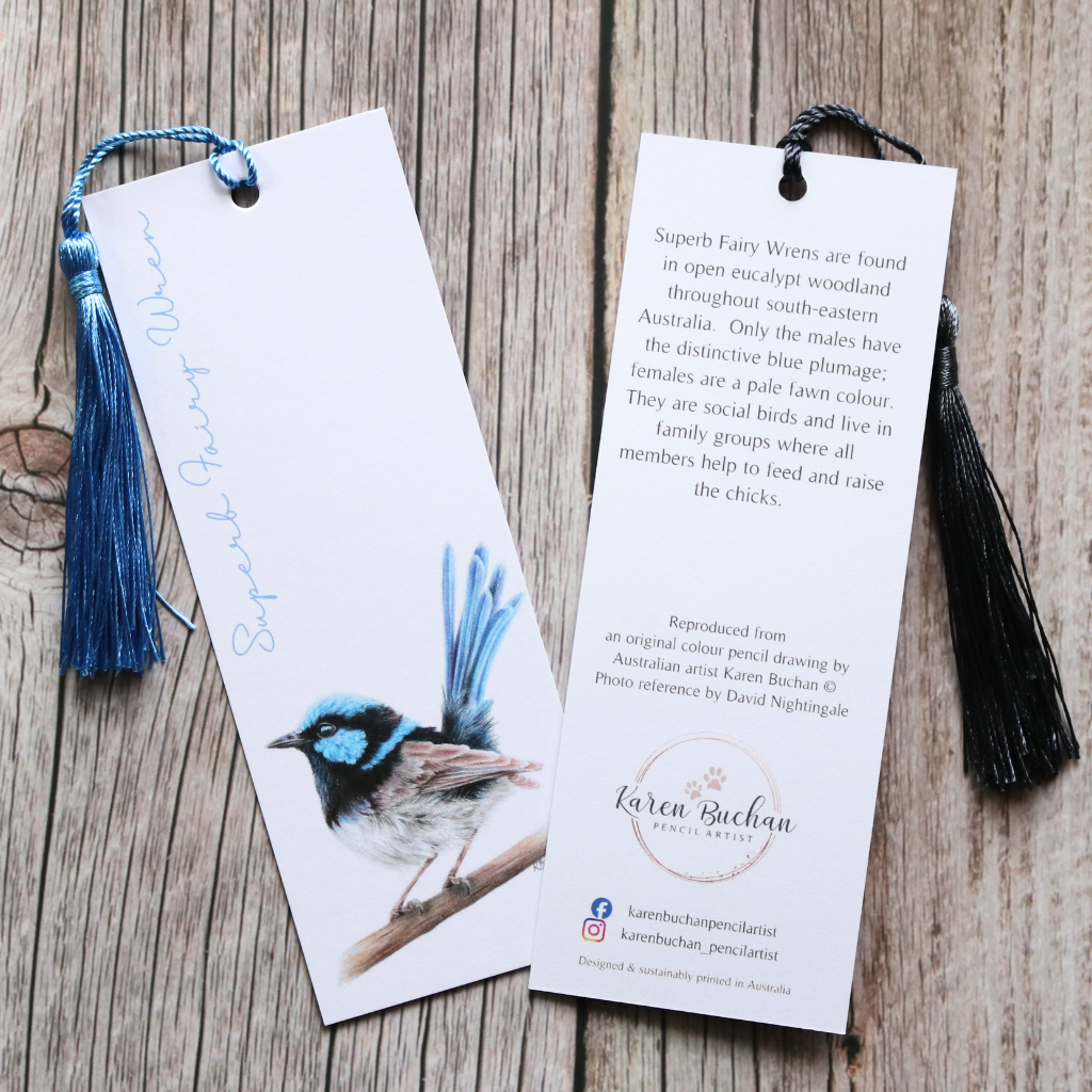 Bookmarks | Australian Wildlife and Flowers | Recycled