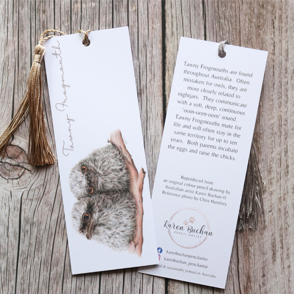 Bookmarks | Australian Wildlife and Flowers | Recycled