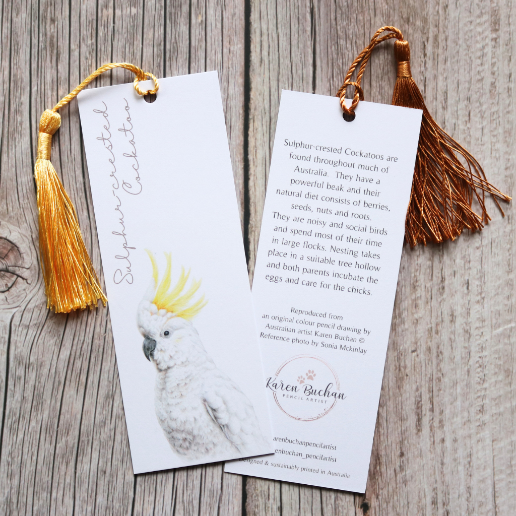 Bookmarks | Australian Wildlife and Flowers | Recycled