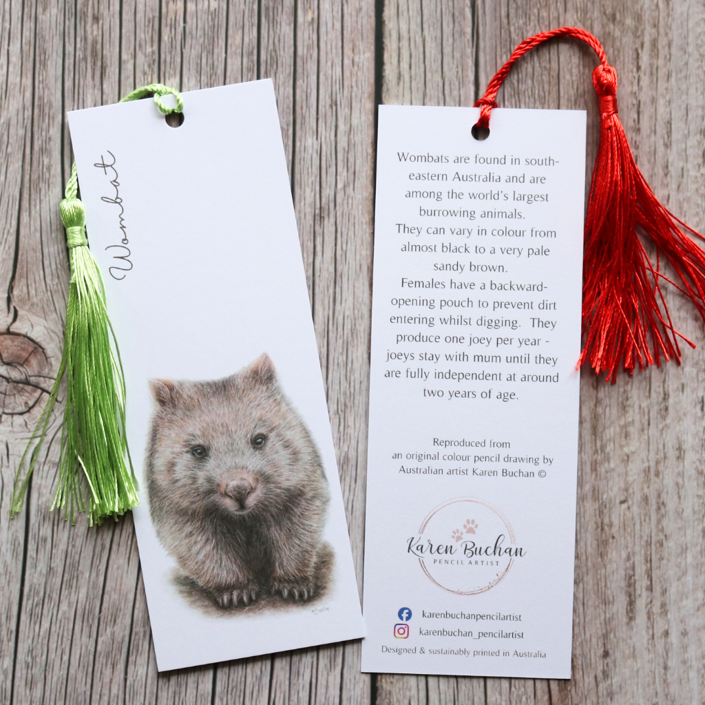 Bookmarks | Australian Wildlife and Flowers | Recycled