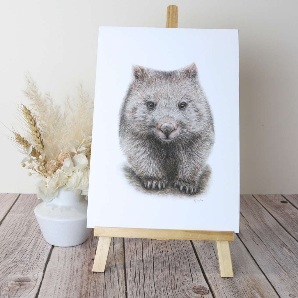 Wombat | Australian Wildlife Art Print