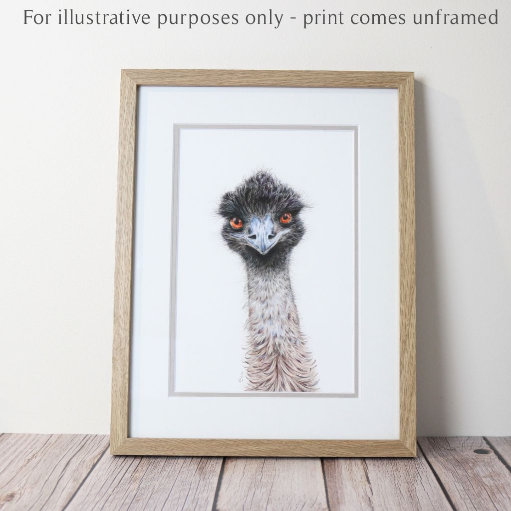 Emu | Australian Wildlife Art Print