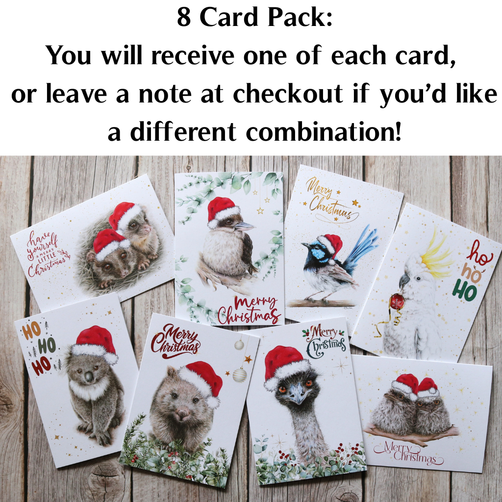 Christmas Card Packs | Australian Wildlife | Eco-friendly