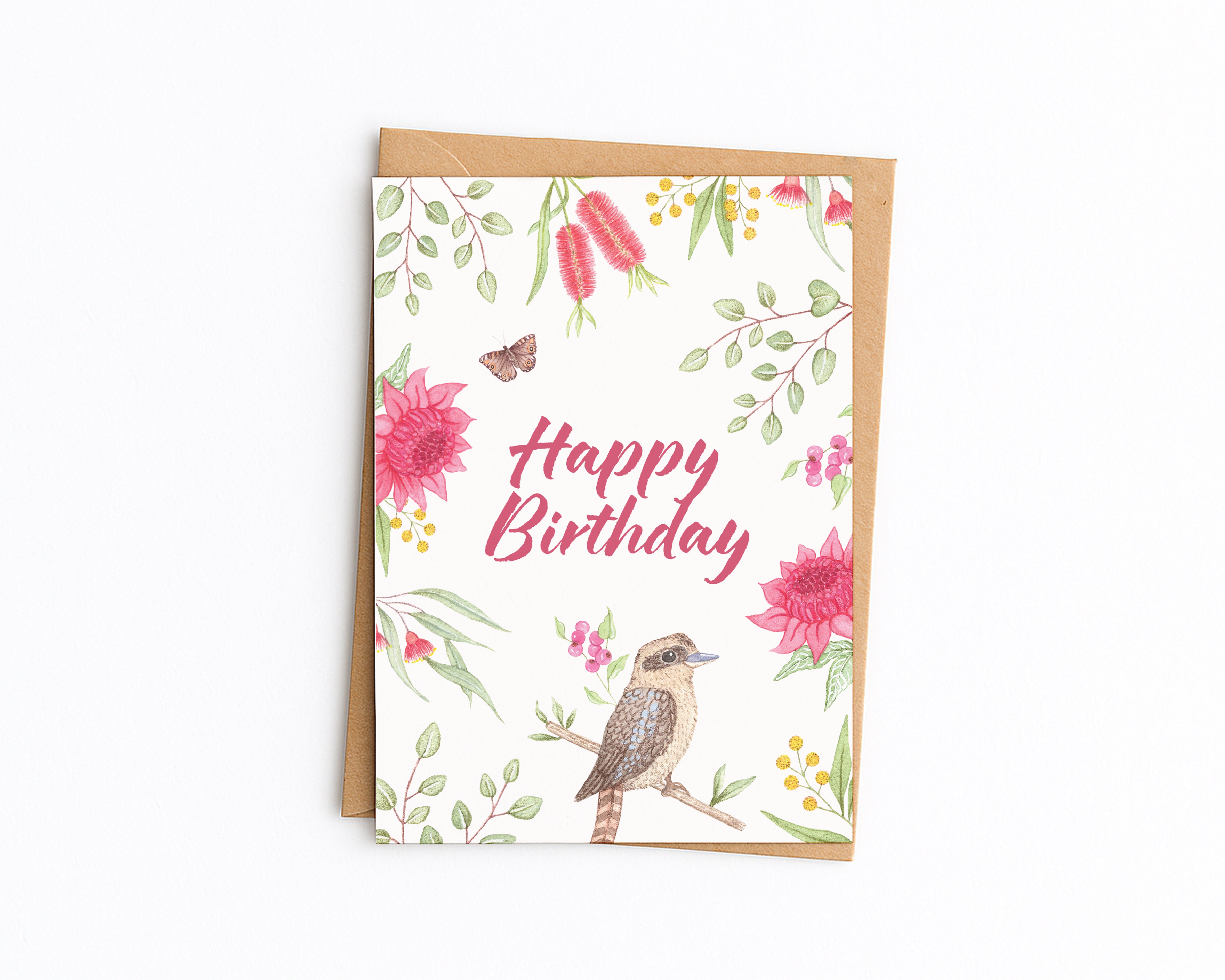 Australiana Birthday Card