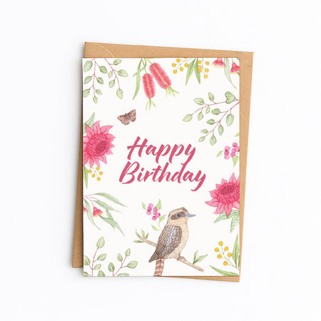 Australiana Birthday Card