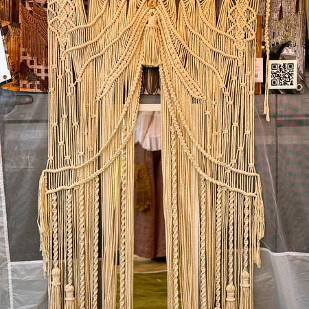 Custom Macrame Curtain