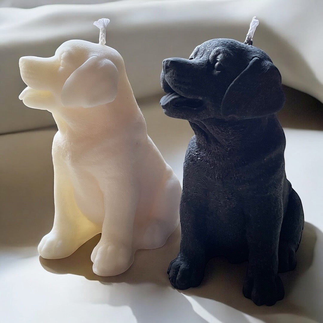 Labrador Pillar Candle