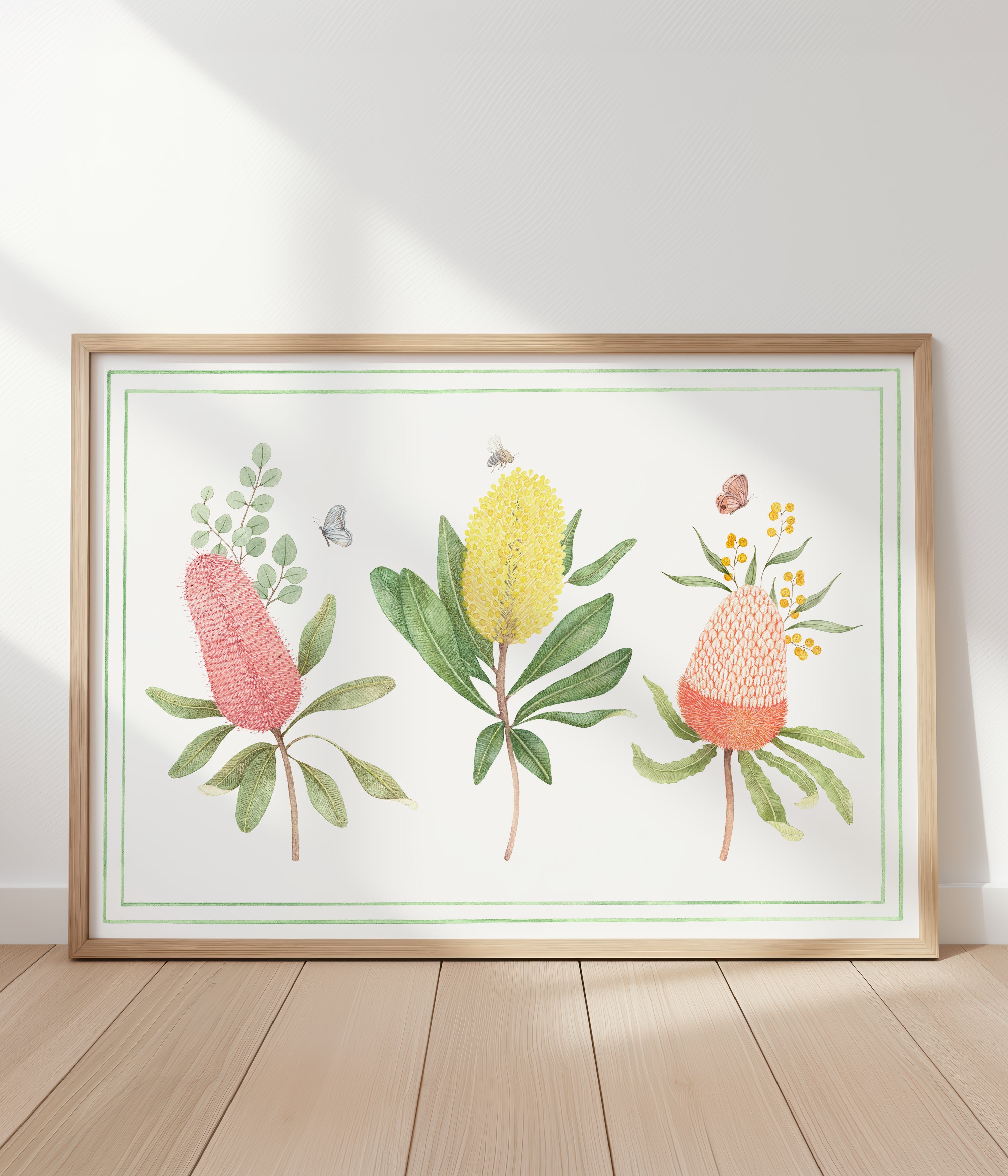 Banksia Art Print