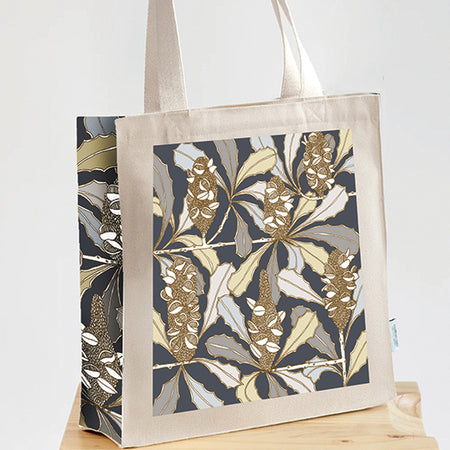 Banksias Canvas art tote bag - carry or over shoulder