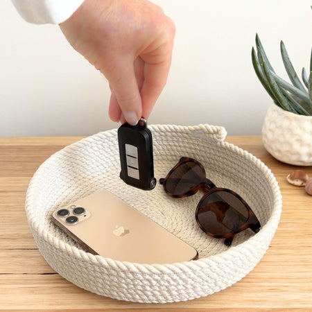 Shallow Rope Basket - Large