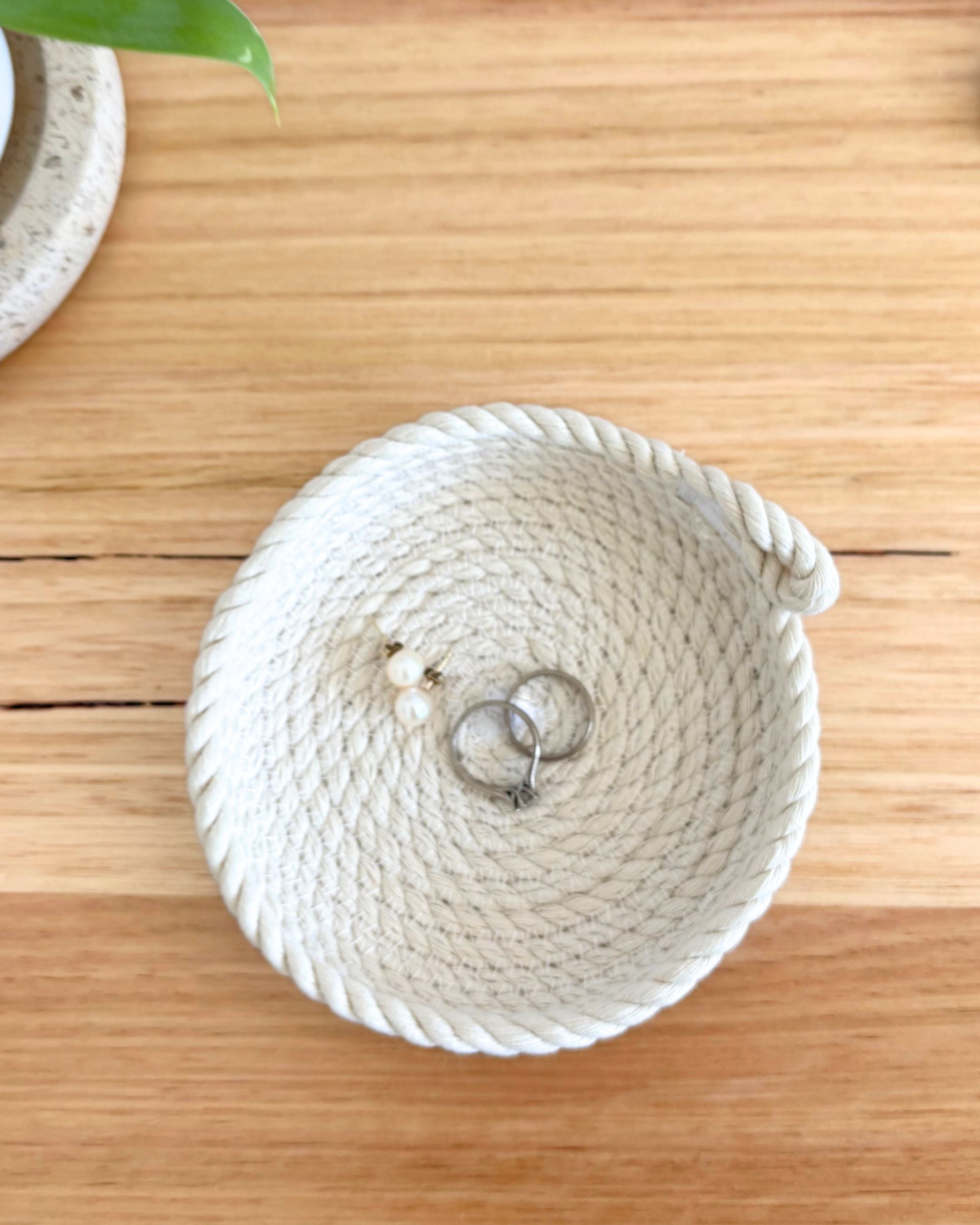 Shallow Rope Basket - Mini