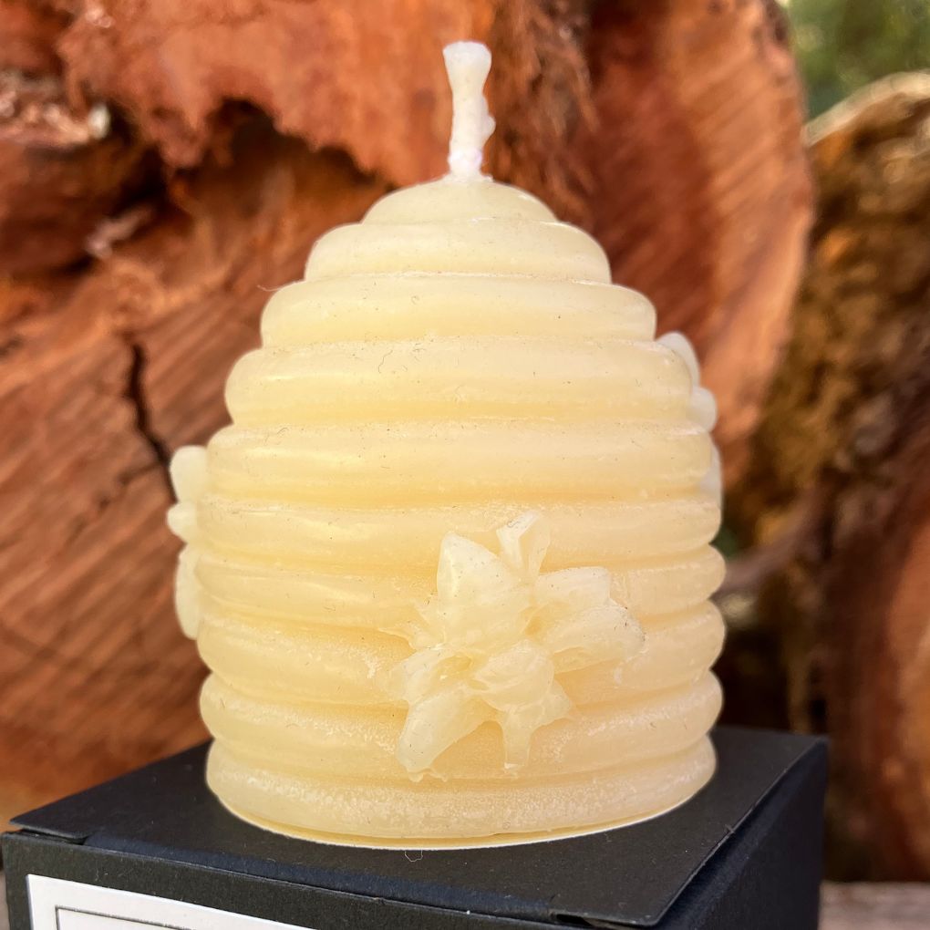 Beeswax Beehive Candle (Large and Small)