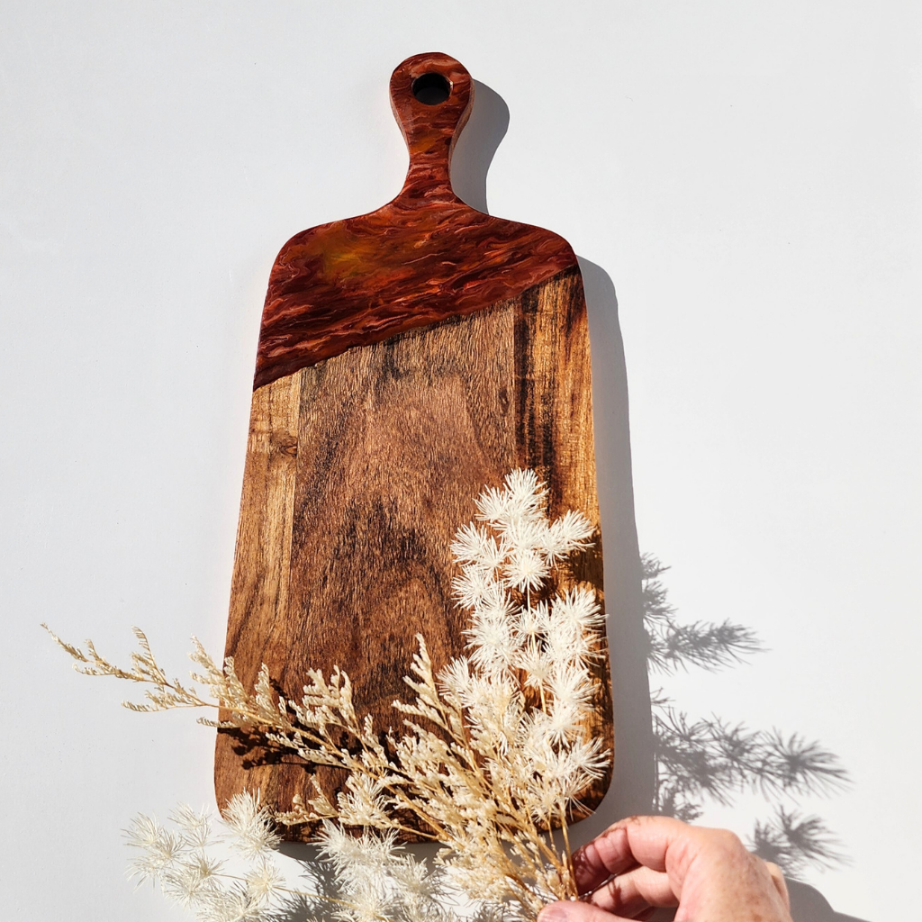 "Blazing Sun" - Resin Display Board