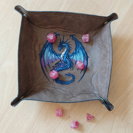 Blue Dragon Dice Throw Tray
