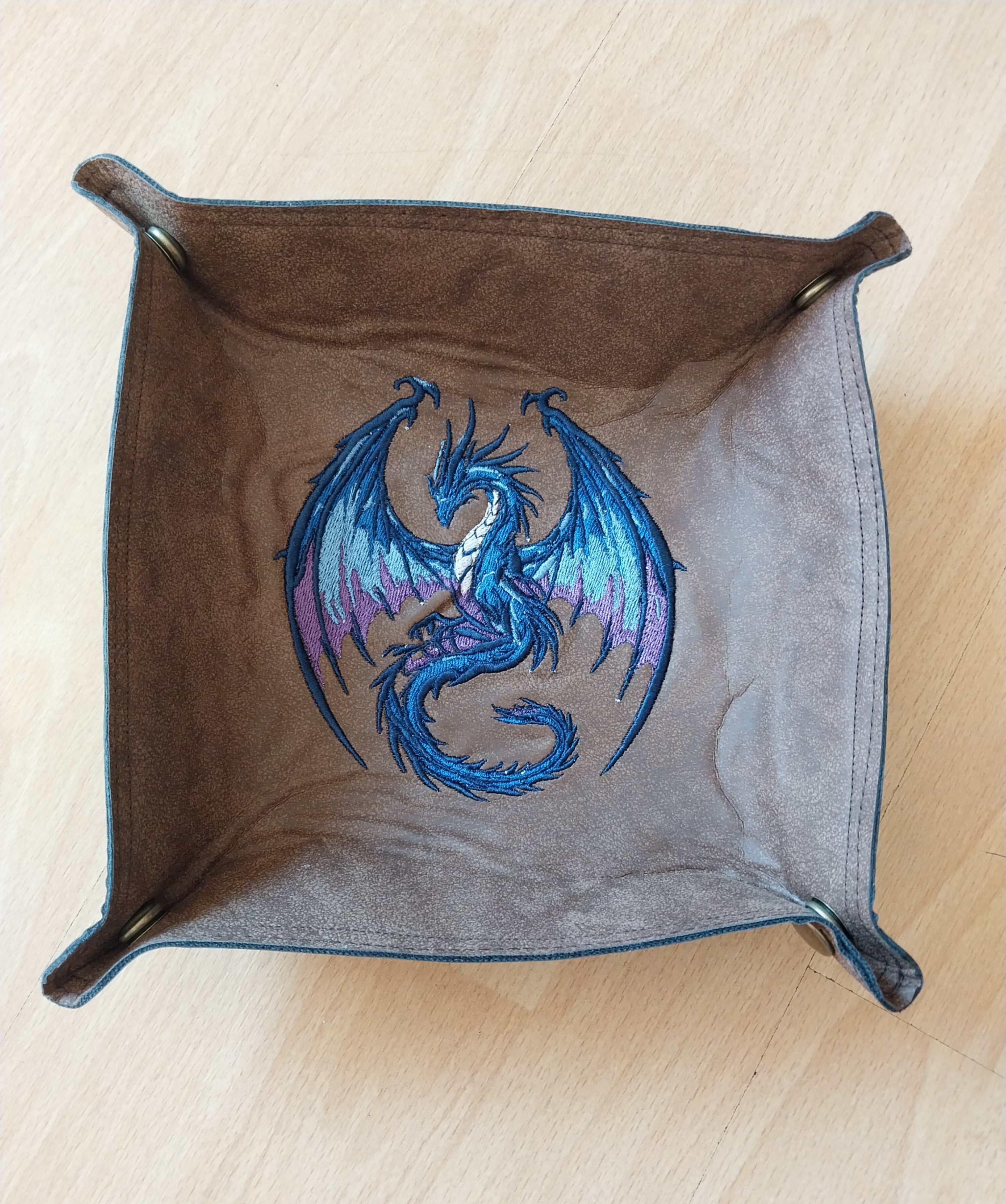 Blue Dragon Dice Throw Tray