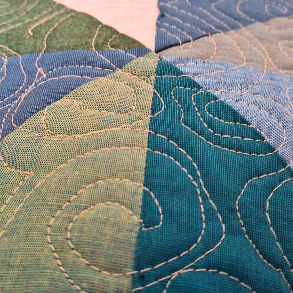 Cool colour cushion cover