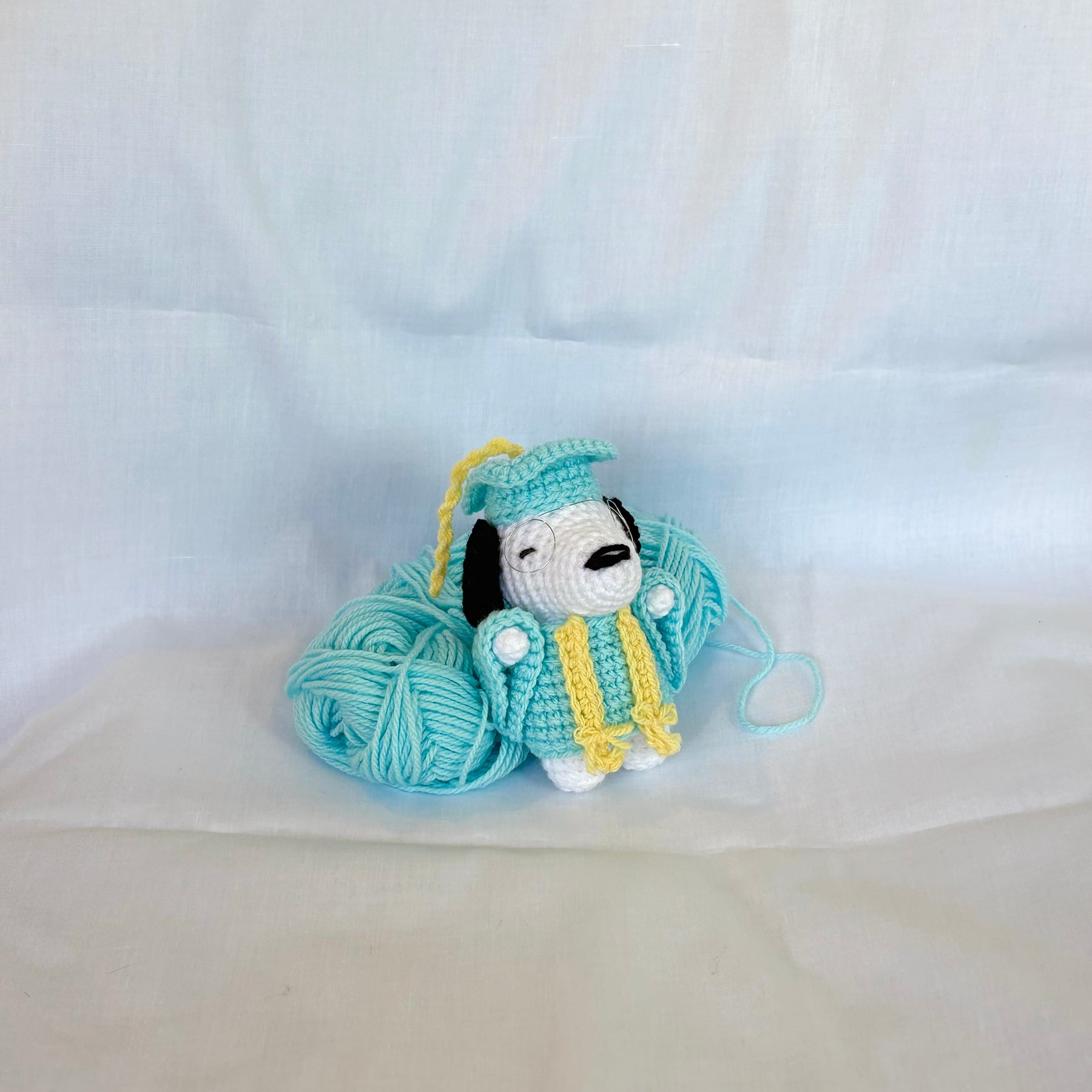 Crochet Graduation Pup