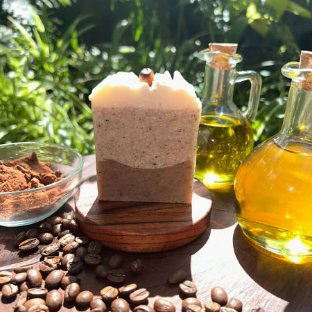Exfoliating Coffee Infused Soap | Scrub Soap | Natural Ingredients | Coffee Lovers