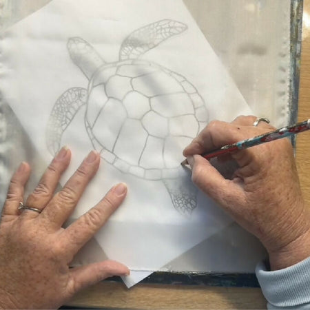 DIY Silk Painting Kit, Paint A Turtle