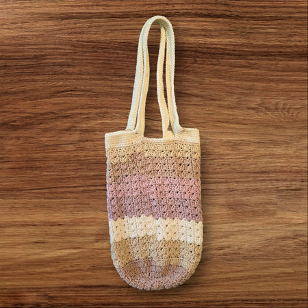 Crocheted Market Tote Bag