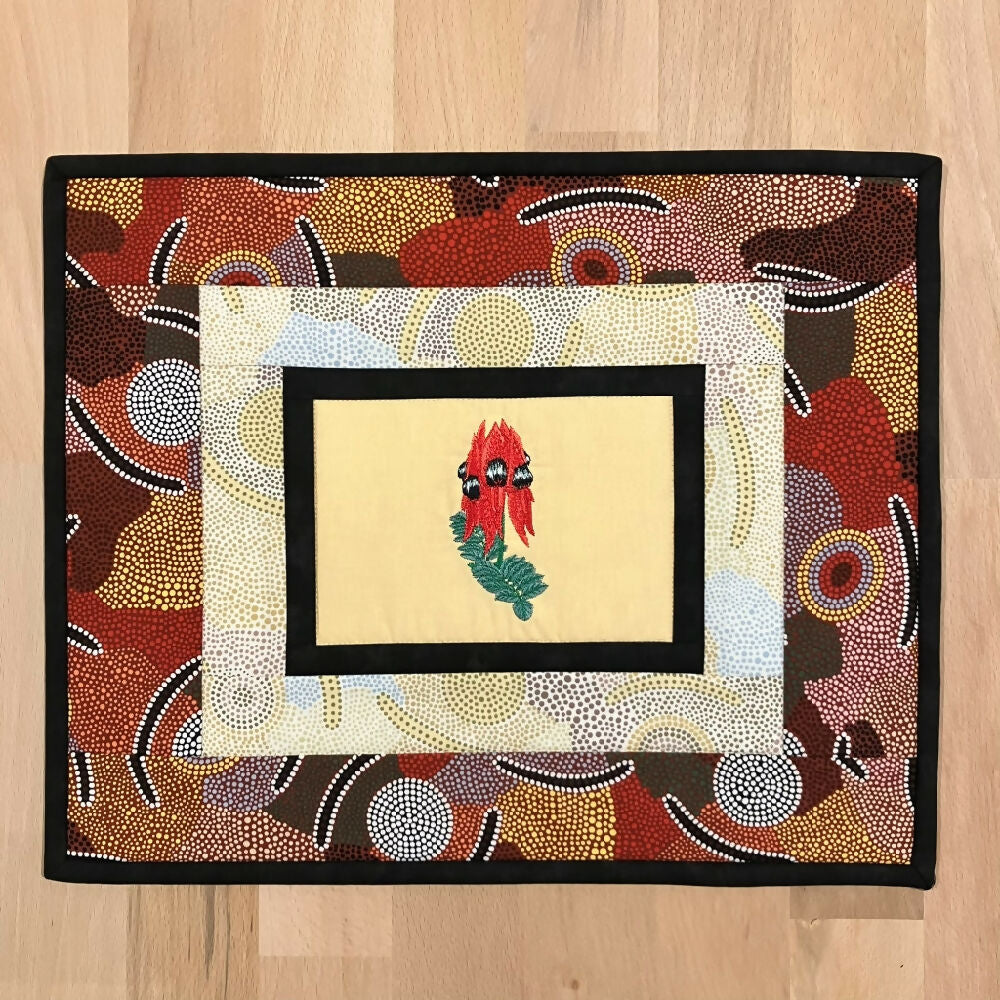 placemat-handmade-Australia-native-sturts-desert-pea_5