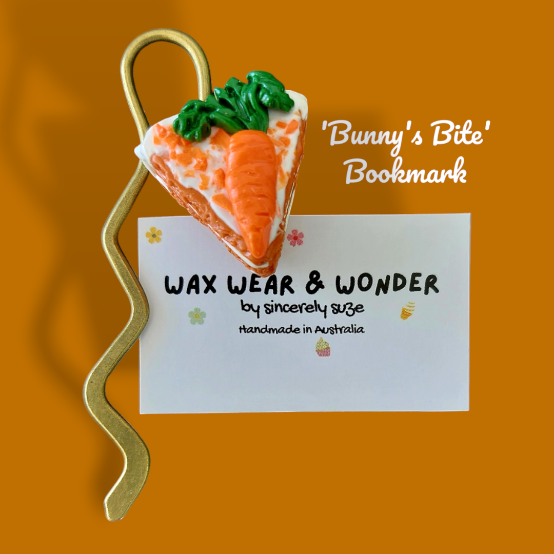 Bookmark with Food-Inspired Charm