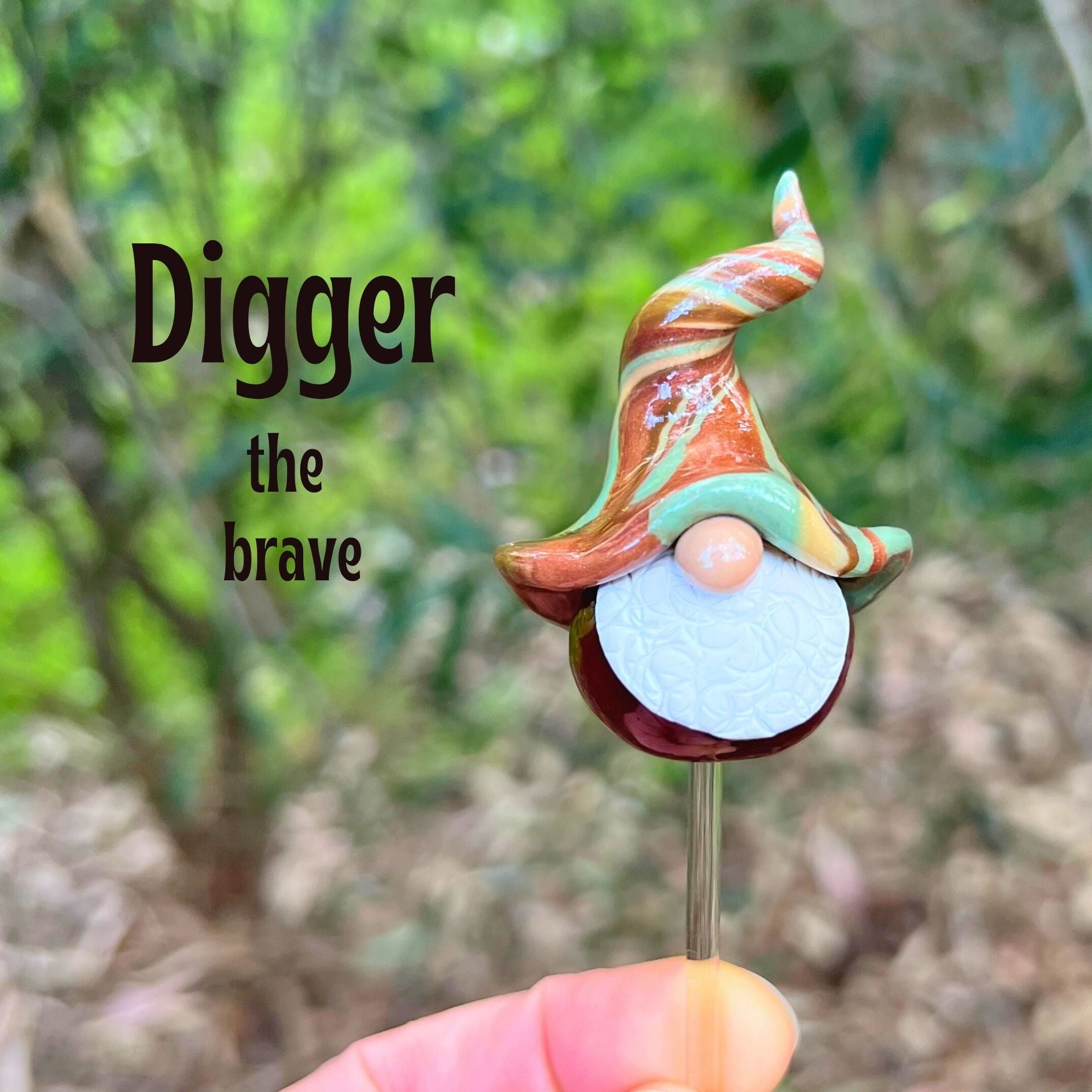 Whimsical gnome trio - Cobber, Cooee & Digger