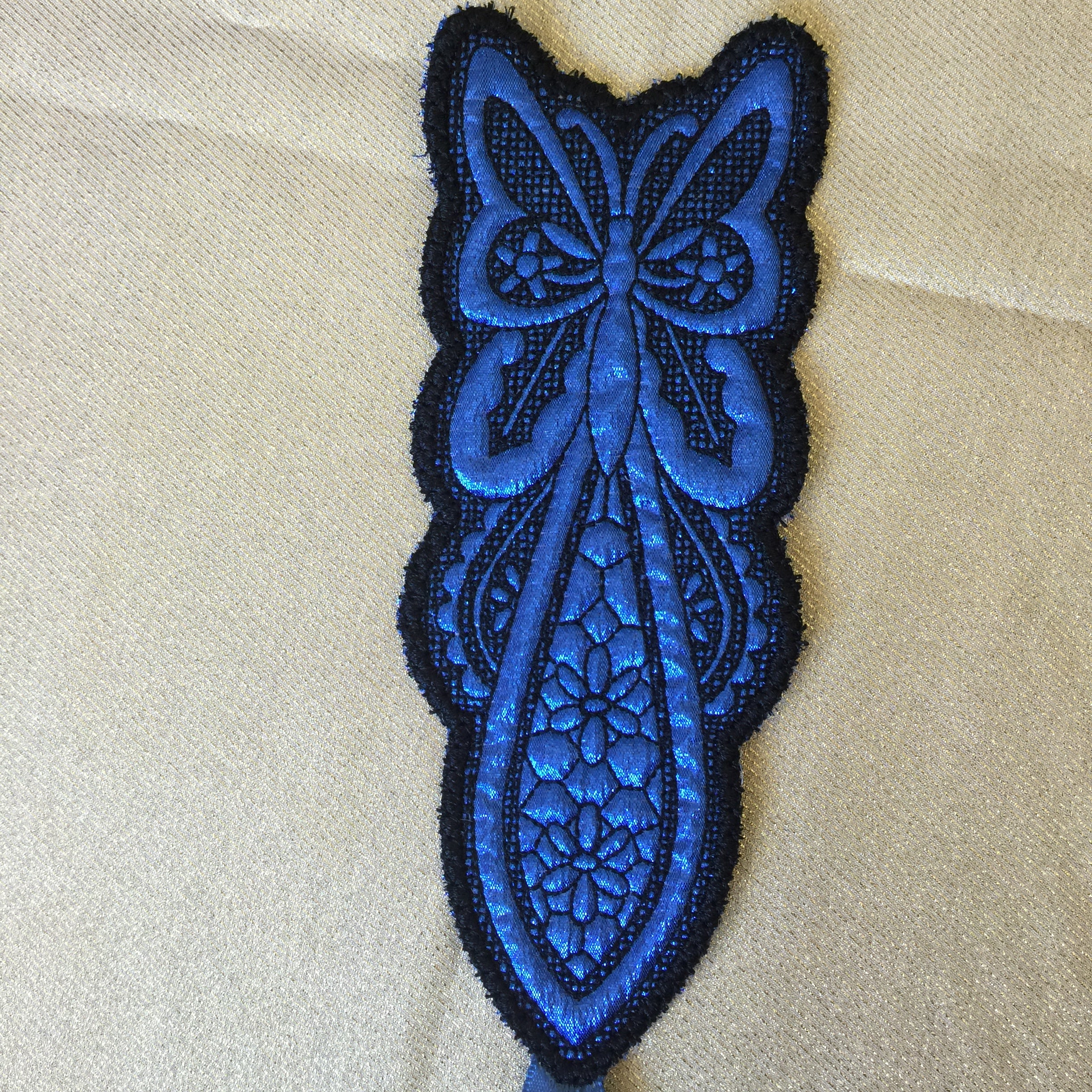 Butterfly Fabric Bookmark - Design 1