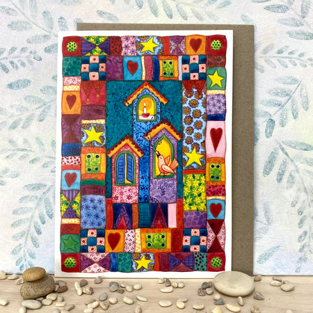 Card for Crafters, Quilters, Birthdays and Grandmas (lg-gmaq)