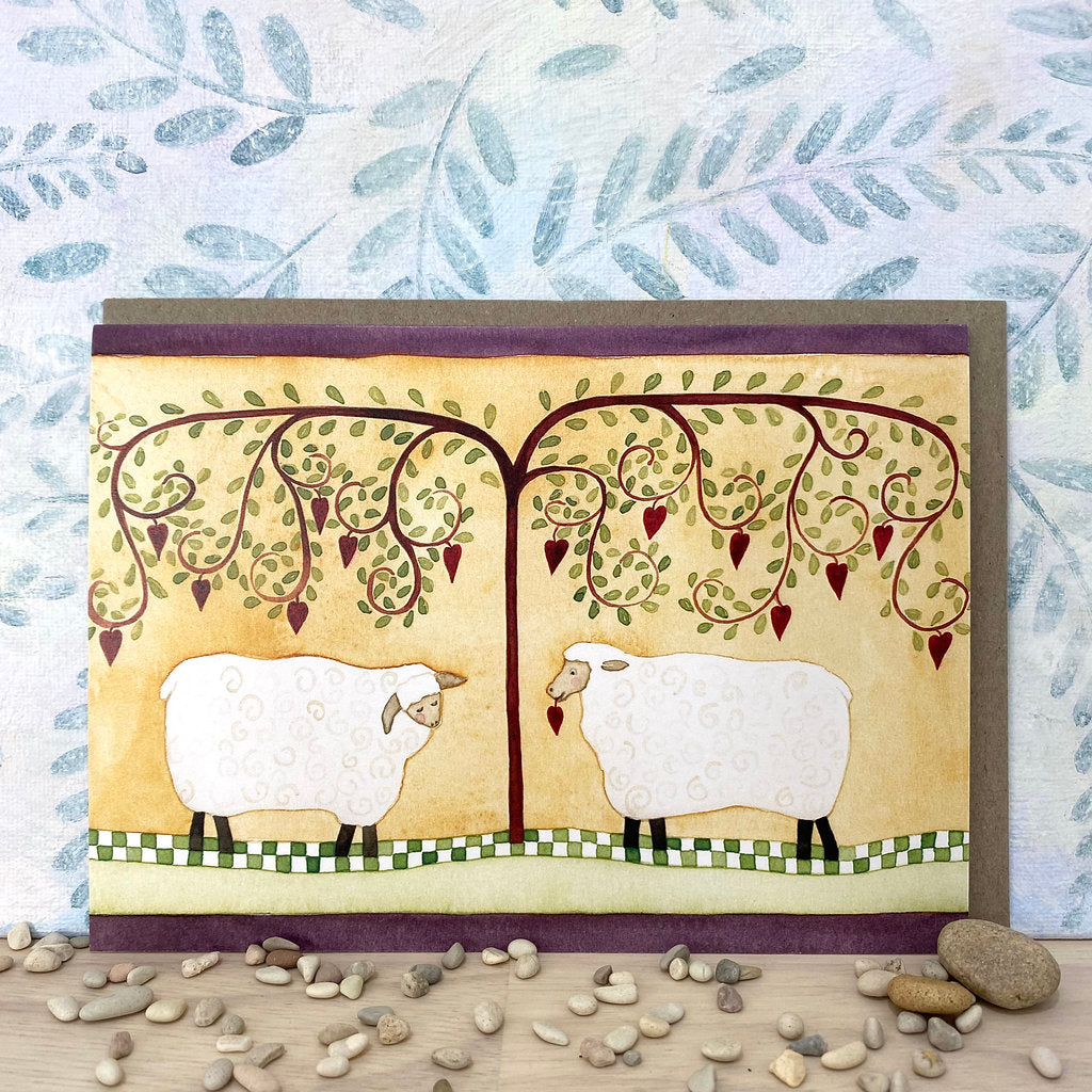 Quirky Card for Lovers, Valentines, Christmas and Weddings (lg-luvu)