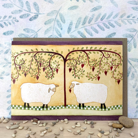 Quirky Card for Lovers, Valentines, Christmas and Weddings (lg-luvu)