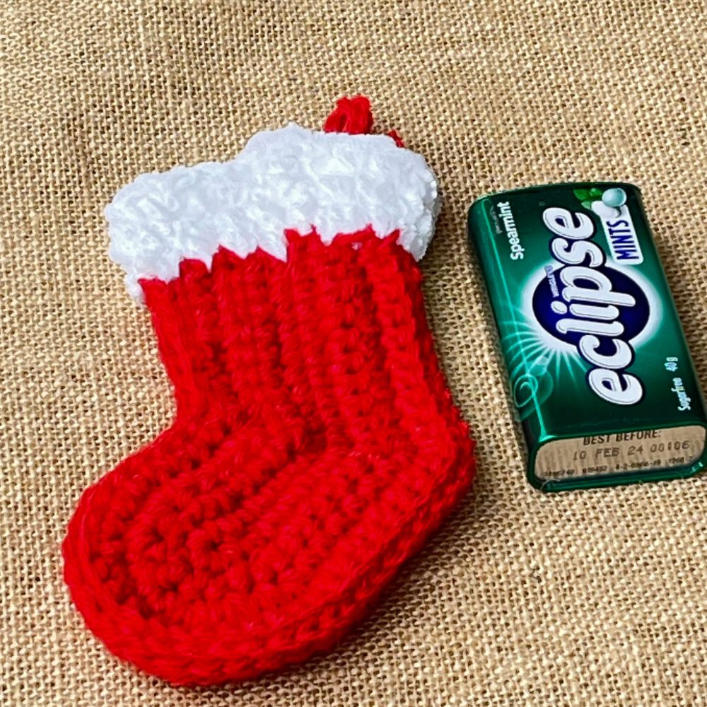 Hand crocheted Christmas Gift Card Holder | Eco-friendly | Reusable