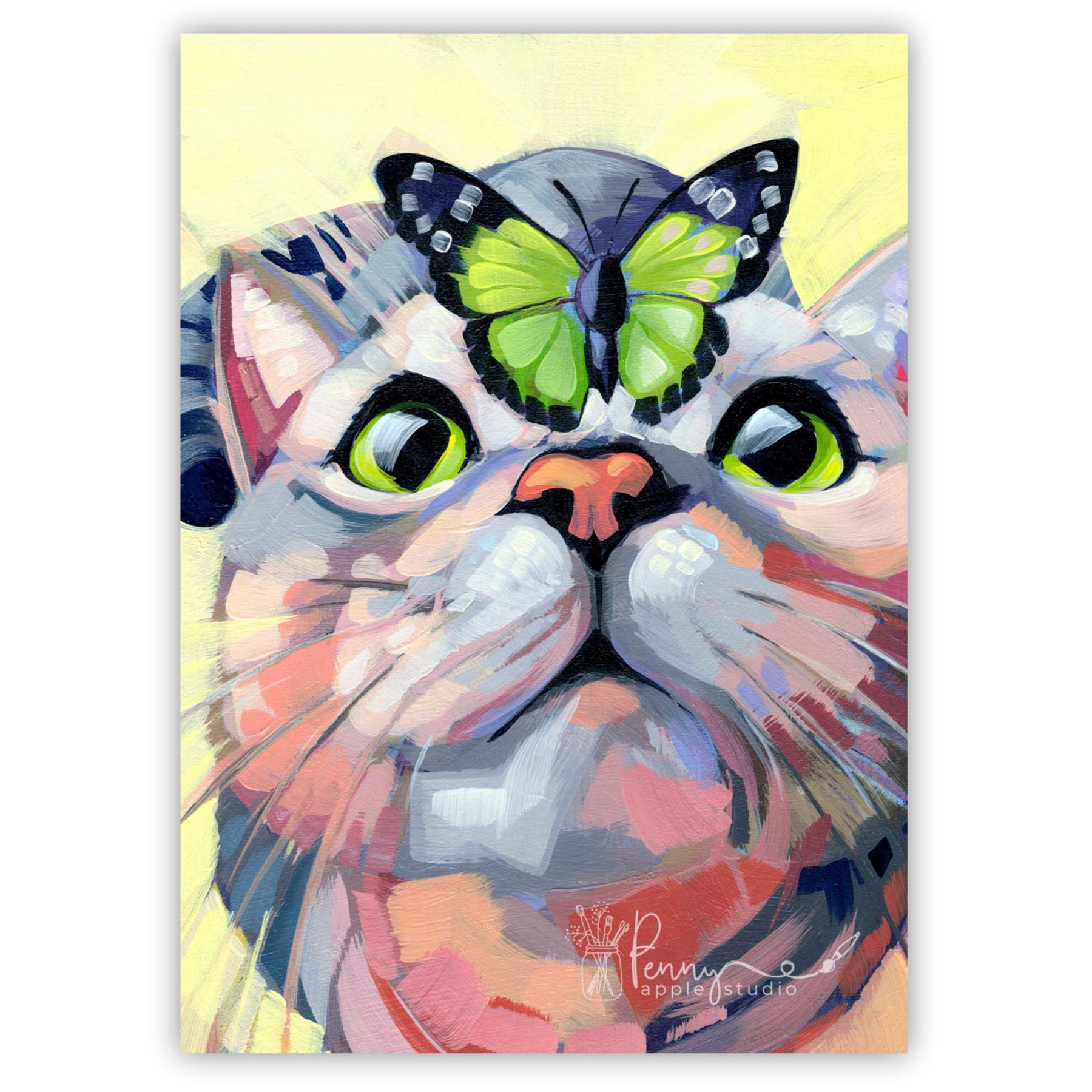 (1) Kitty Cat Fridge Magnet – Choose your favourite!