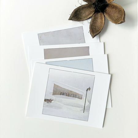 Snowsquares |Blank Card | Neutral | 4 Pack