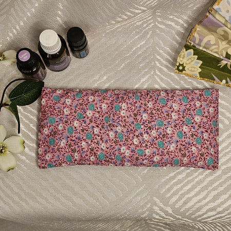 Aromatherapy Cotton EYE PILLOWS-Lavender Linseed Essential Oil