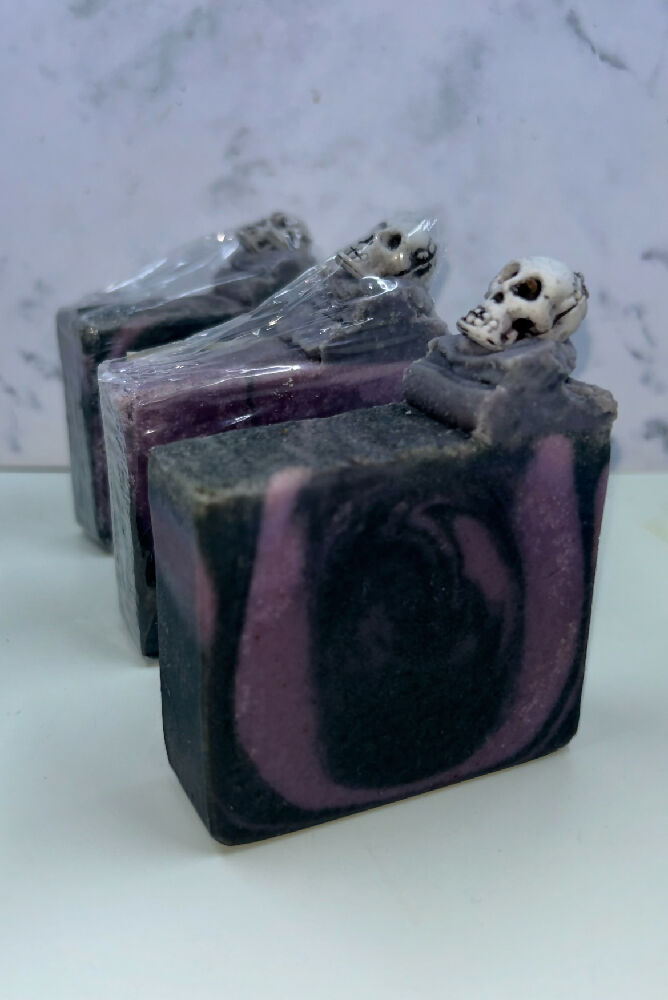 Organic rice water infused halloween soap