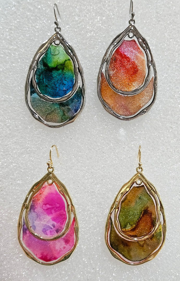 FLIP SIDE - Reversible  Dangle Earrings